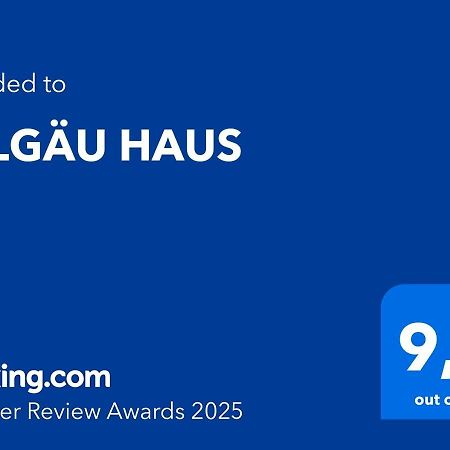 Allgaeu Haus Isny im Allgäu Eksteriør bilde
